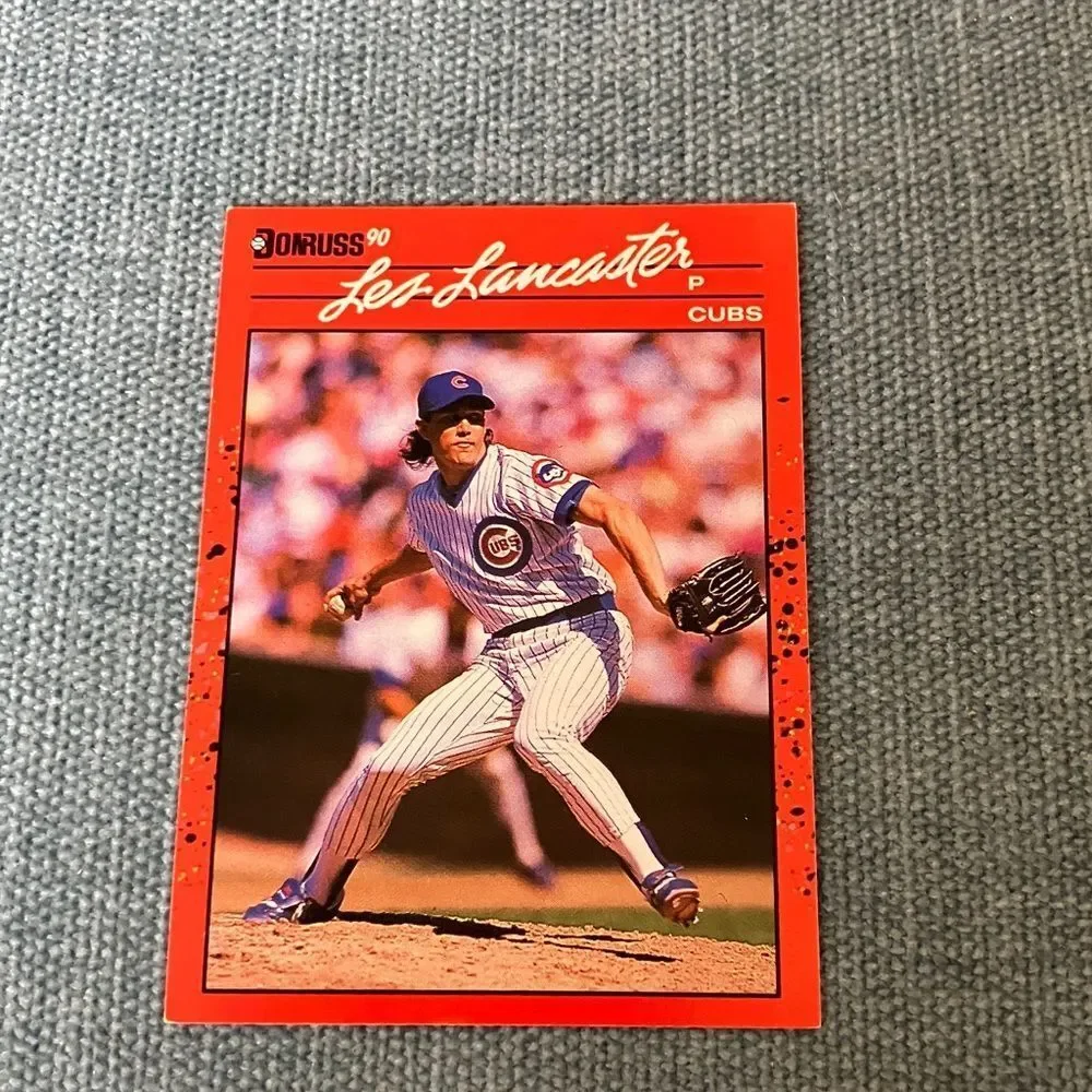 1990 Donruss Chicago Cubs Baseball Card Trading Card
